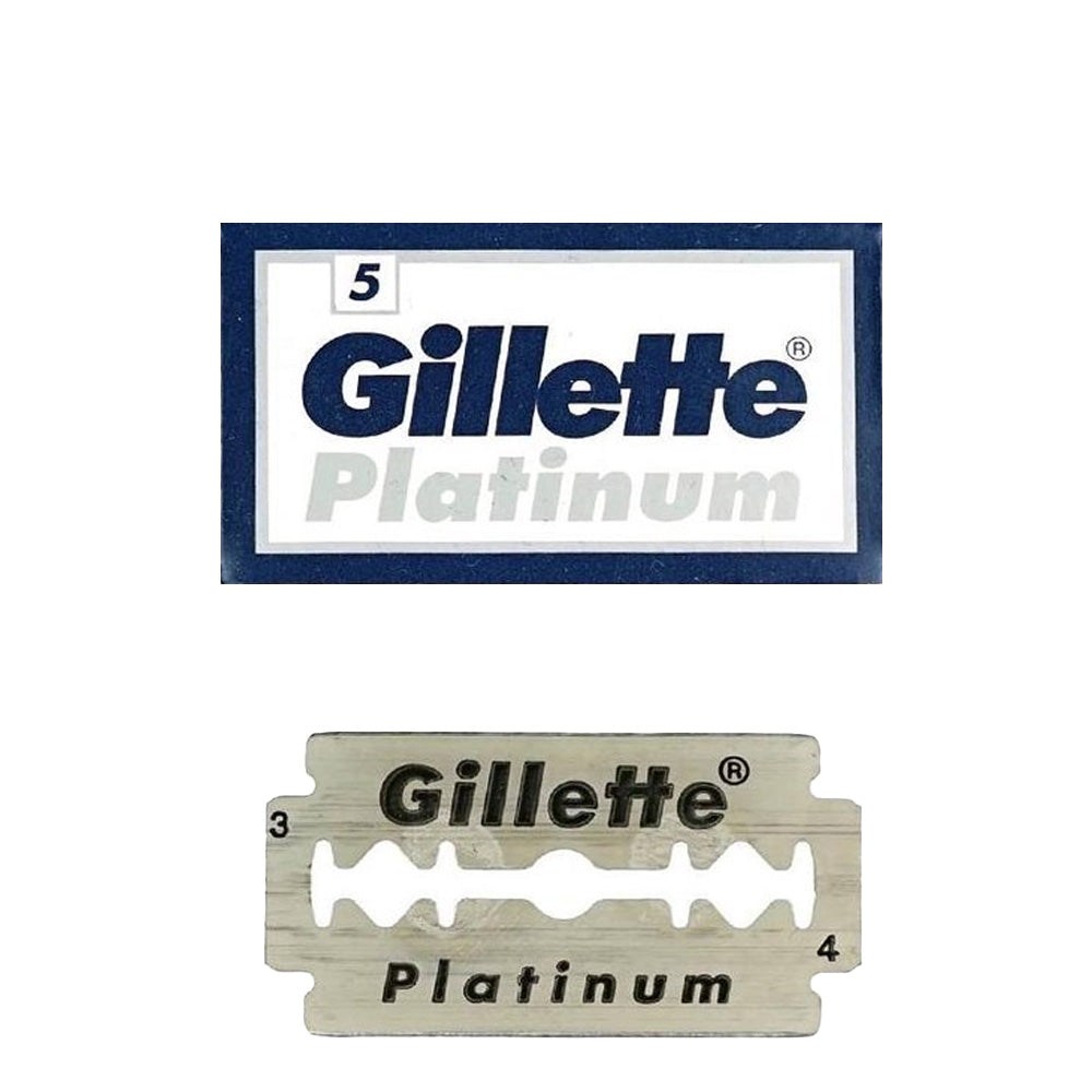 Gillette Hojas de doble filo Platinum