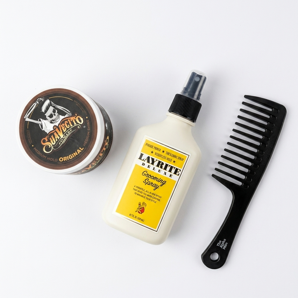 The Alpha Men Kit esencial Slick Back