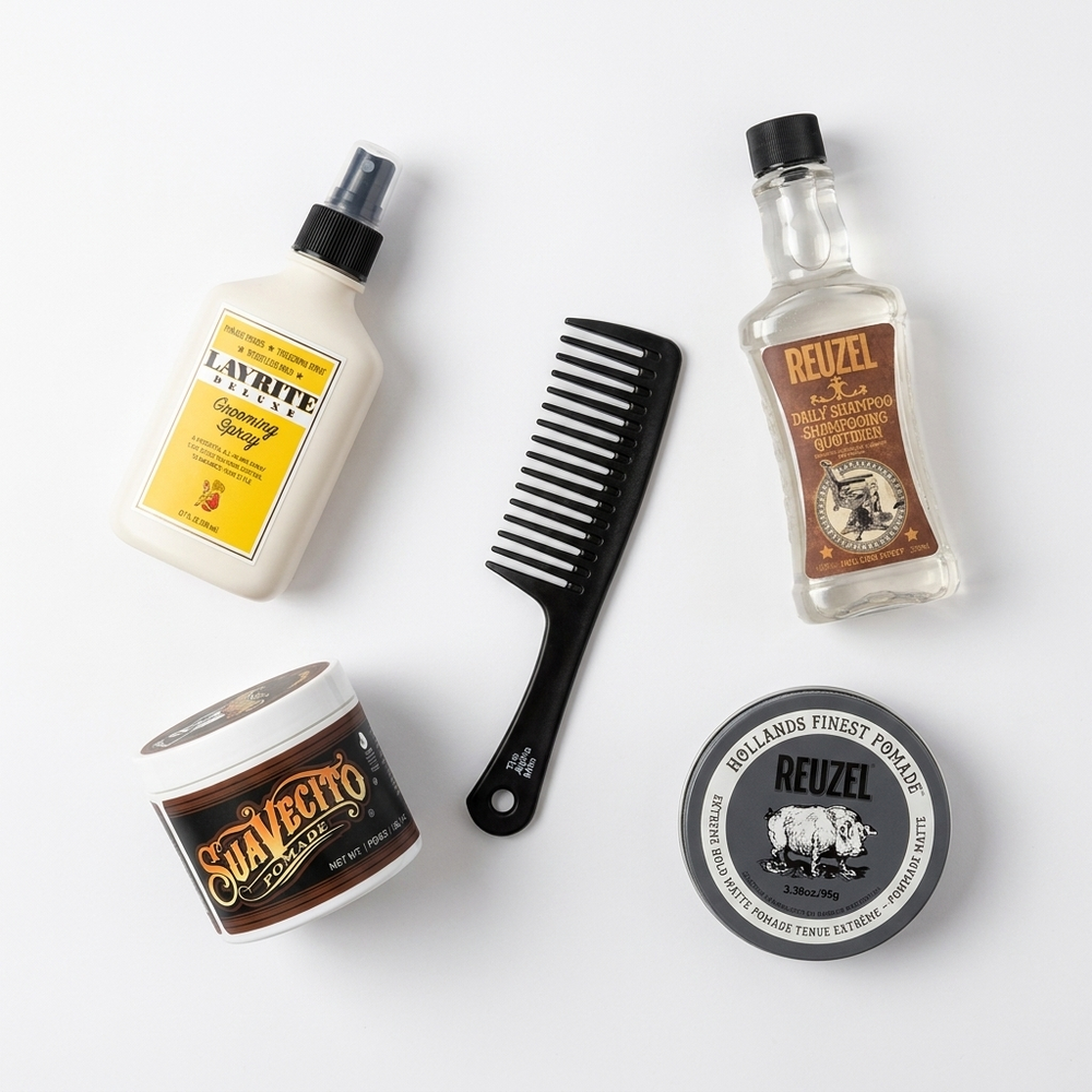 The Alpha Men Kit completo Slick Back