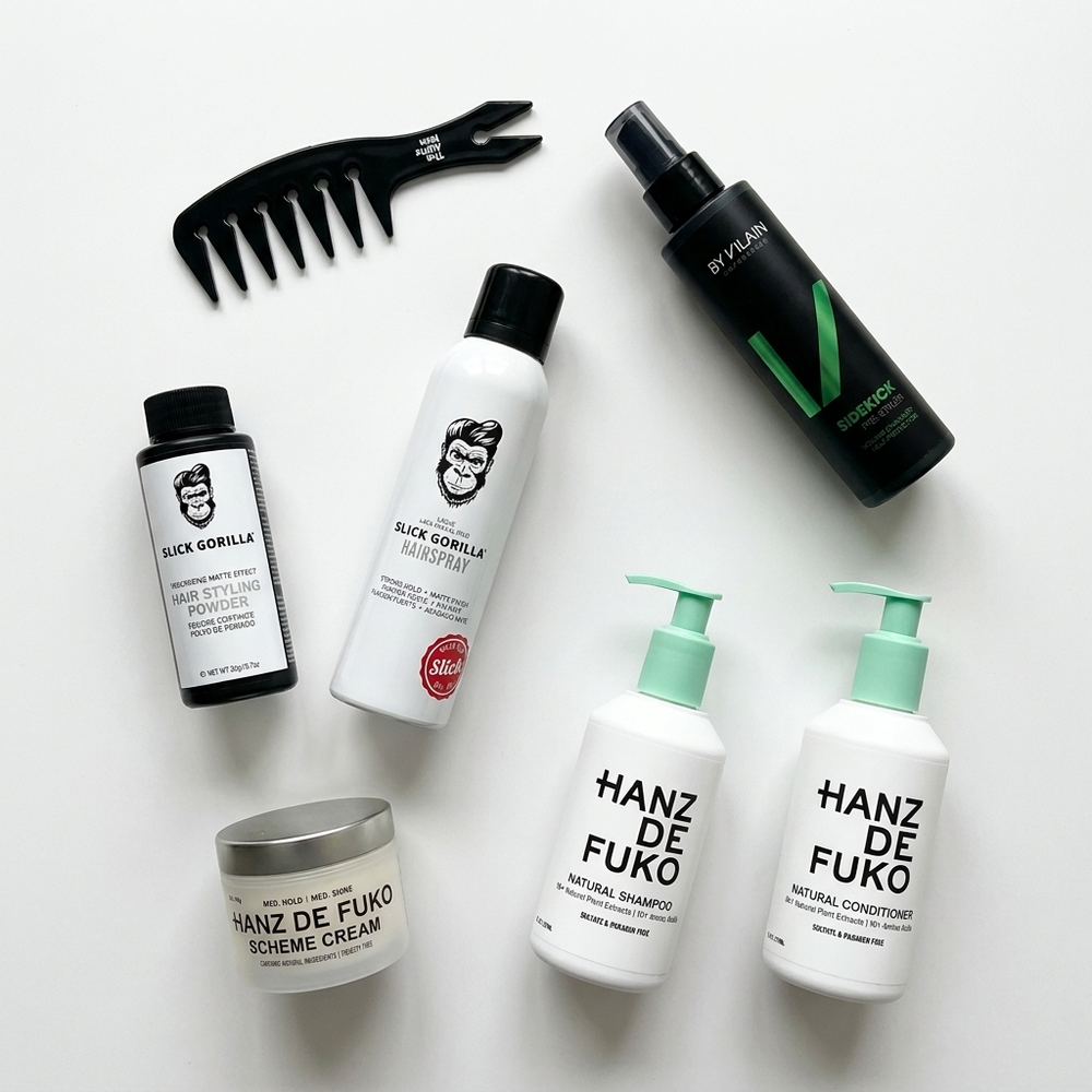 The Alpha Men Kit signature Quiff