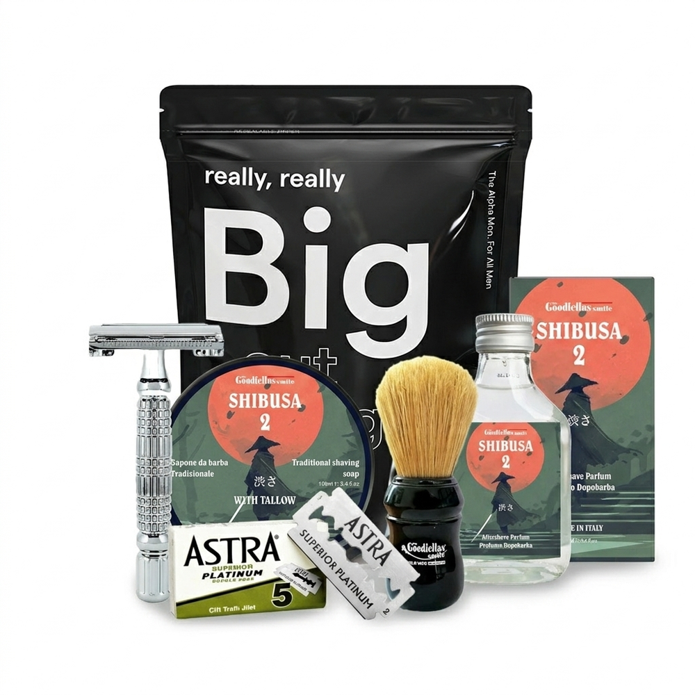 The Alpha Men Safety Razor Kit de inicio