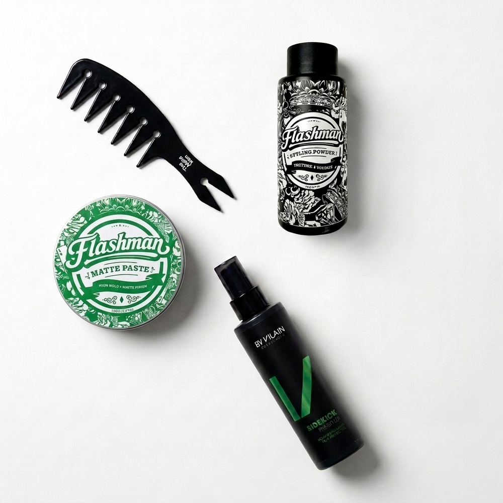 The Alpha Men Kit completo Quiff