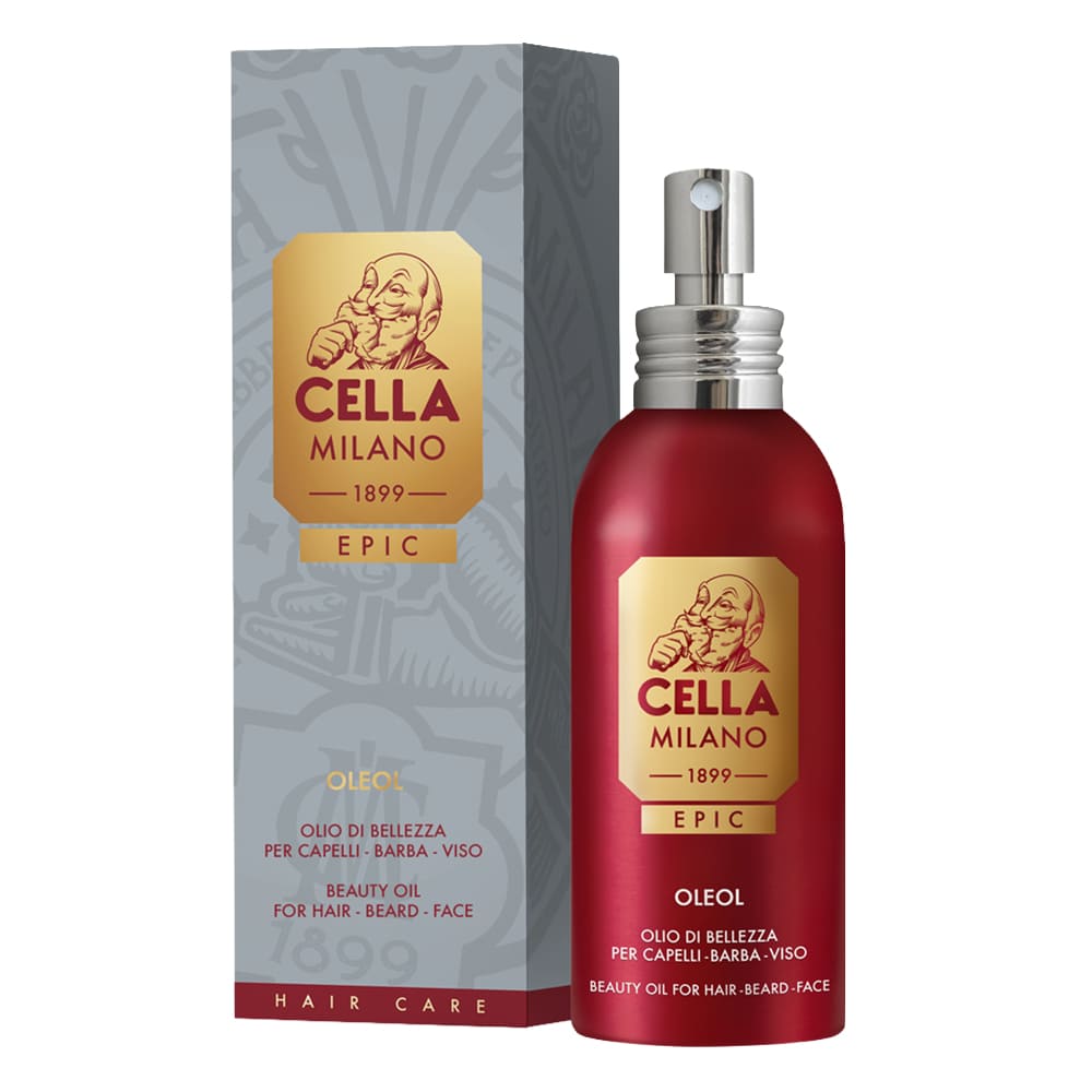 Cella Milano Epic Aceite para Cabello, Barba y Rostro