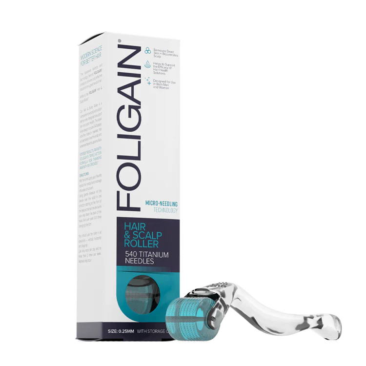 Foligain Roller para cabello y cuero cabelludo .25mm