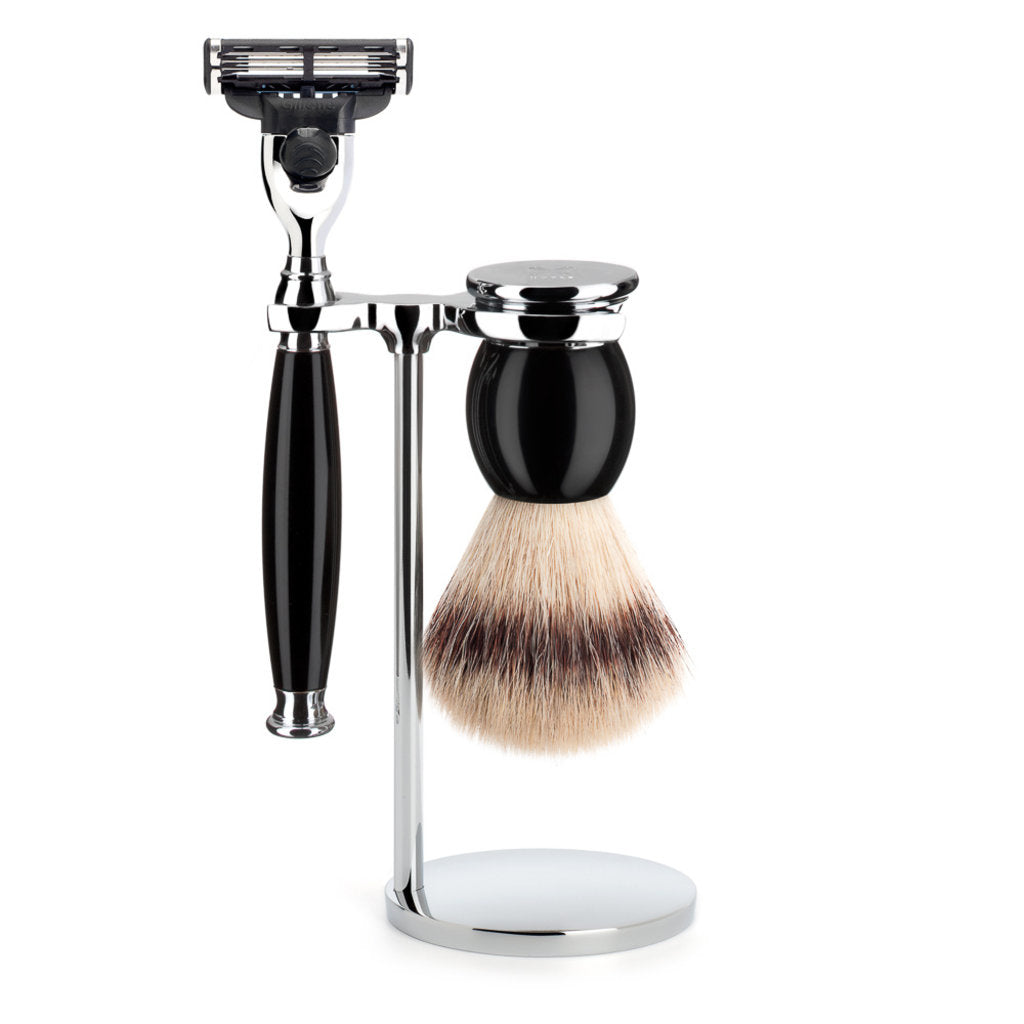 Set de afeitado 3 piezas Sophist - Black Mach3