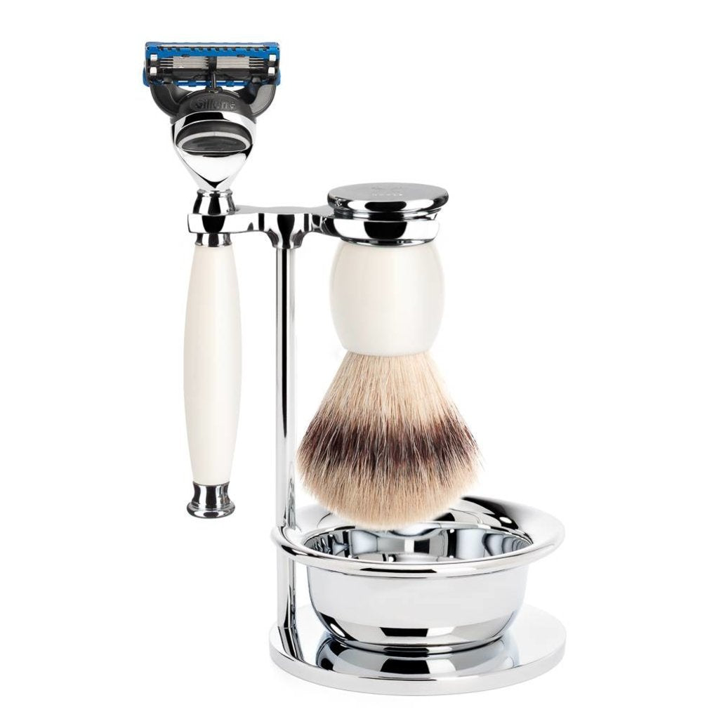 Set de afeitado Sophist 4 piezas – Porcelain