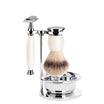 Set de afeitado Sophist 4 piezas – Porcelain
