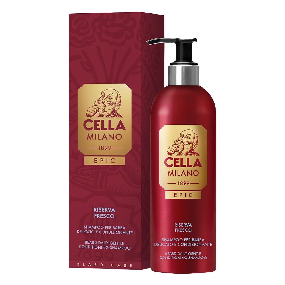Cella Milano Epic Champú de Barba – Riserva Fresco