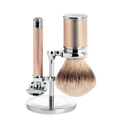 Imagen de Set de afeitado Traditional - Safety Razor - Oro Rosa