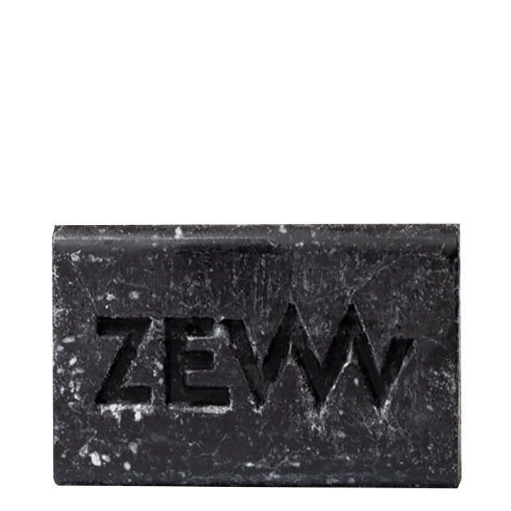 ZEW For Men Pastilla de champú de carbón 2 en 1