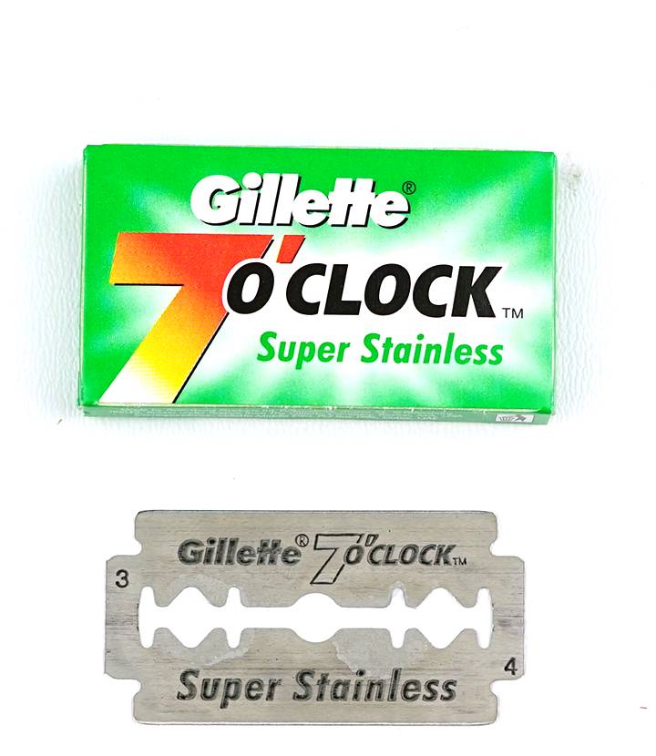 Gillette 7 O'clock Super Stainless Hojas de doble filo