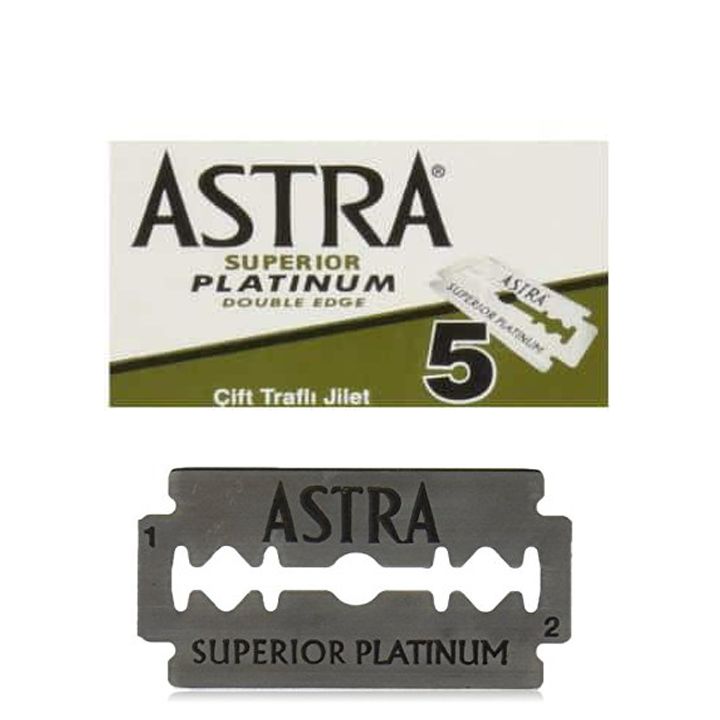 Astra Hojas de doble filo Superior Platinum