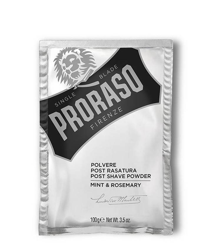 Proraso Polvo aftershave – Menta & Romero