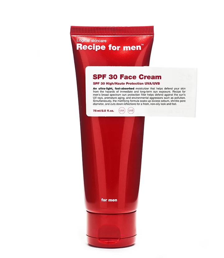 Recipe for Men Crema facial – SPF 30
