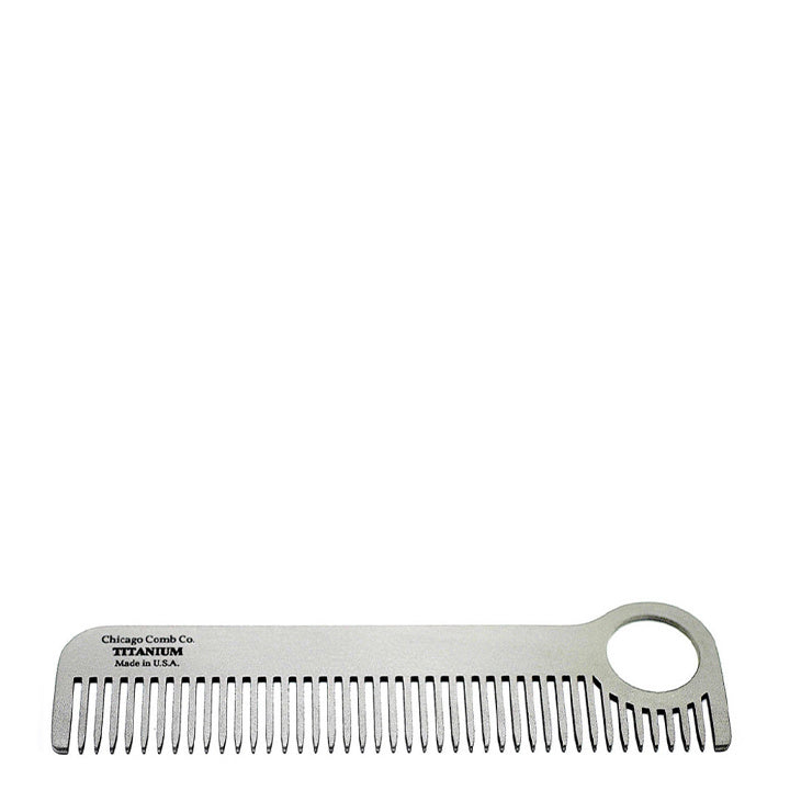Chicago Comb Co. Peine para el cabello Modelo N.º 1 – Titanium