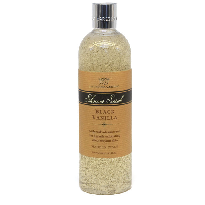 Saponificio Varesino Exfoliante de ducha – Vainilla Negra