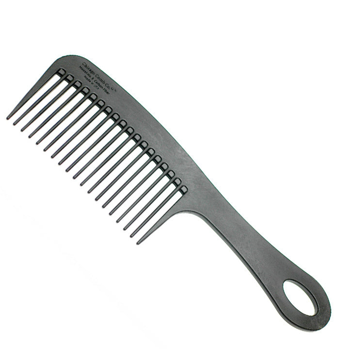 Chicago Comb Co. Peine para el cabello Modelo Nº 8 – Fibra de Carbono