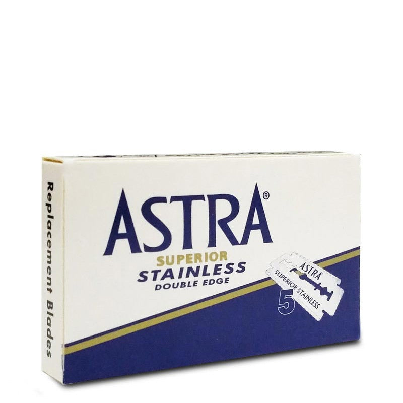 Astra Hojas de doble filo Superior de acero inoxidable