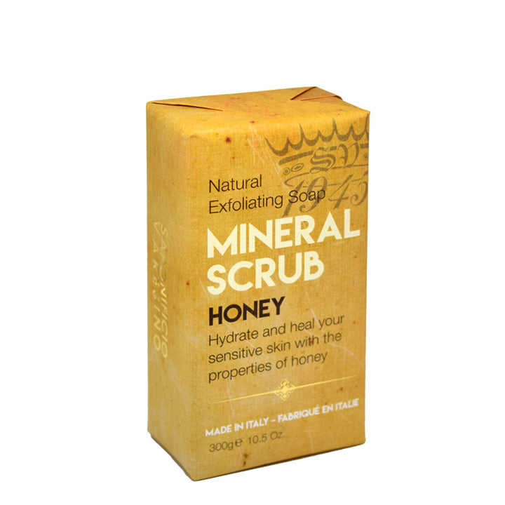 Saponificio Varesino Jabón Exfoliante Mineral – Miel