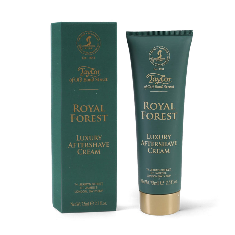 Taylor of Old Bond Street Crema aftershave – Royal Forest