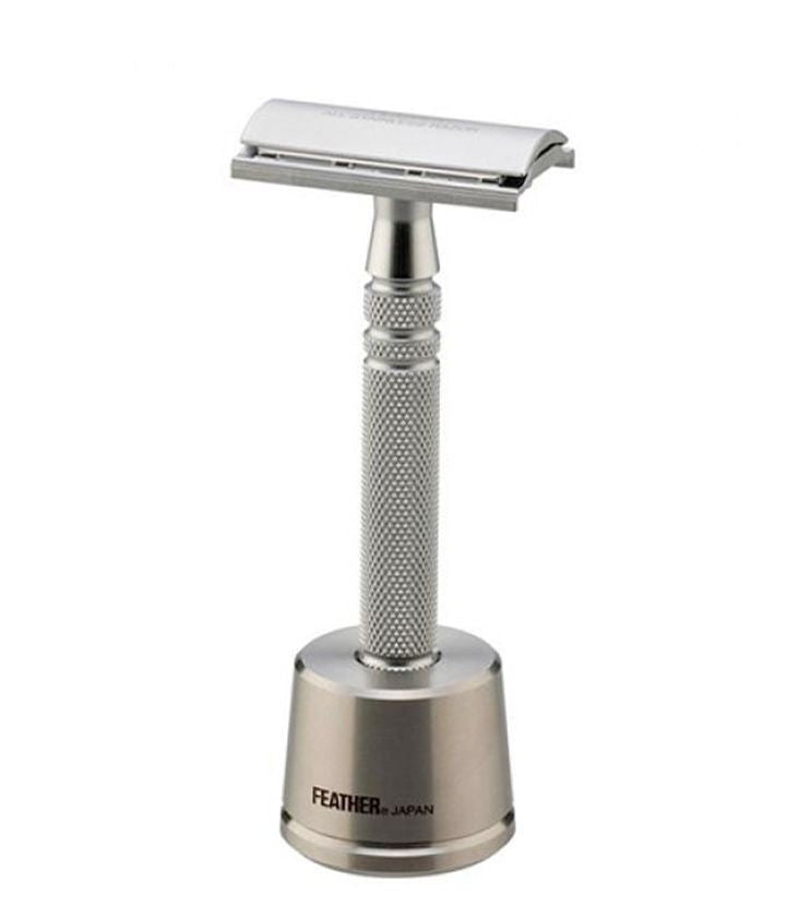 Feather Safety Razor AS-D2 + Soporte para maquinilla