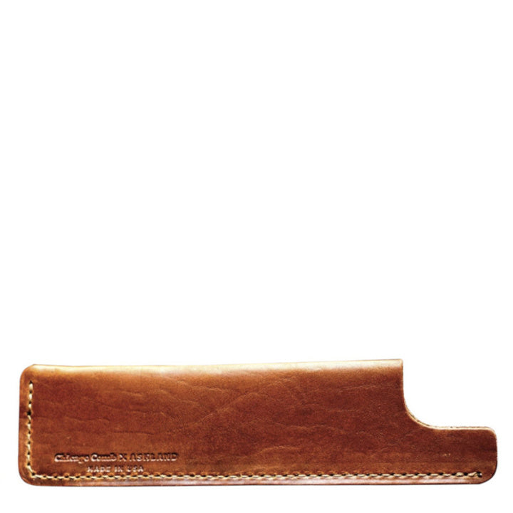 Chicago Comb Co. Funda para peine mediana – Marrón