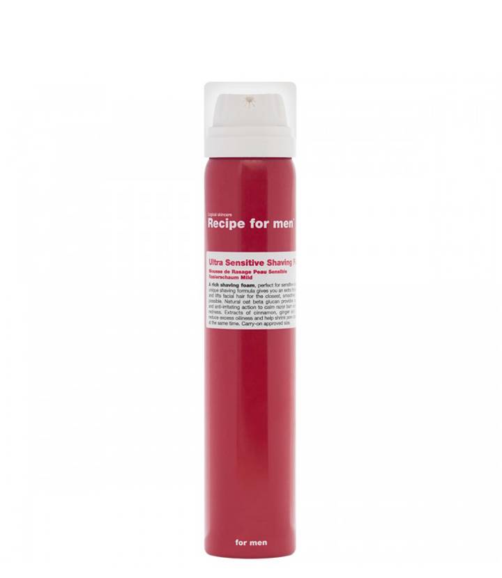 Recipe for Men Espuma de afeitar Ultra Sensitive