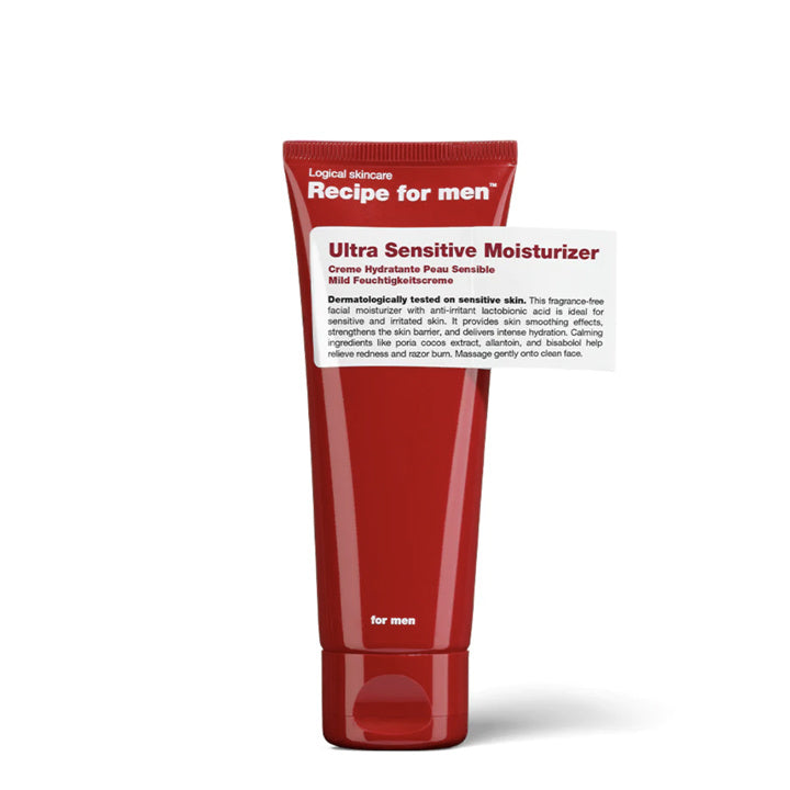 Recipe for Men Crema hidratante ultra sensible
