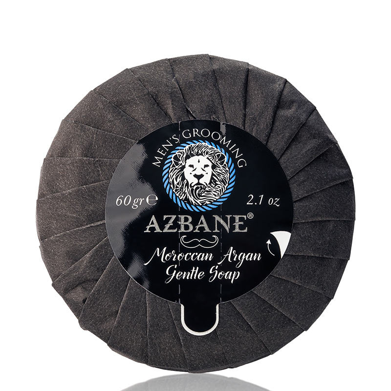 Azbane Jabón para barba suave de Argán Marroquí