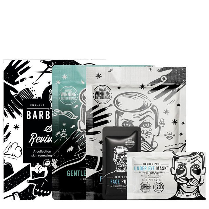 Barber Pro Kit de Revitalización Cutánea