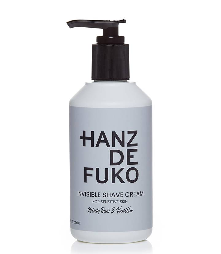 Hanz de Fuko Crema de afeitar invisible