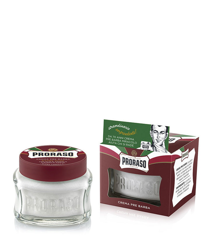 Proraso Crema pre-afeitado – Sándalo Rojo