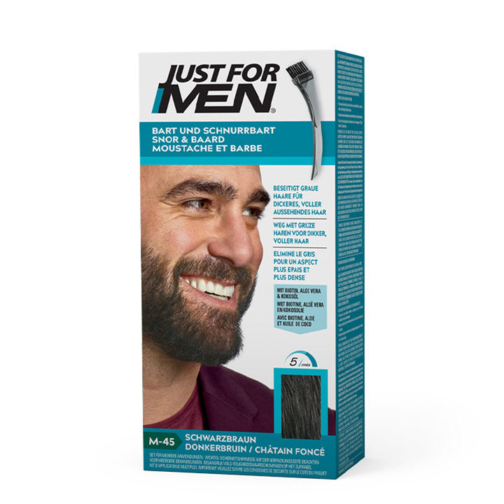 Just for Men Bigote & Barba – Marrón Oscuro M-45