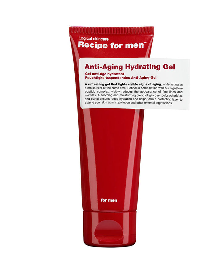 Recipe for Men Gel hidratante antiedad