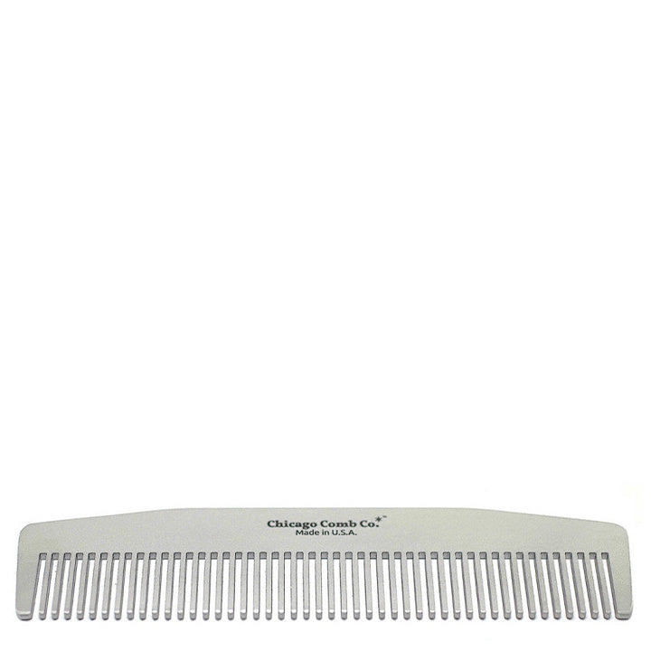 Chicago Comb Co. Peine para el cabello Modelo No. 3 – Acero Inoxidable
