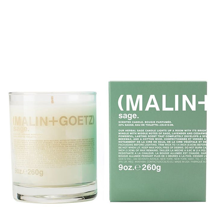 Malin+Goetz Vela perfumada – Salvia