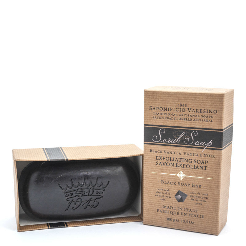 Saponificio Varesino Jabón Exfoliante – Vainilla Negra