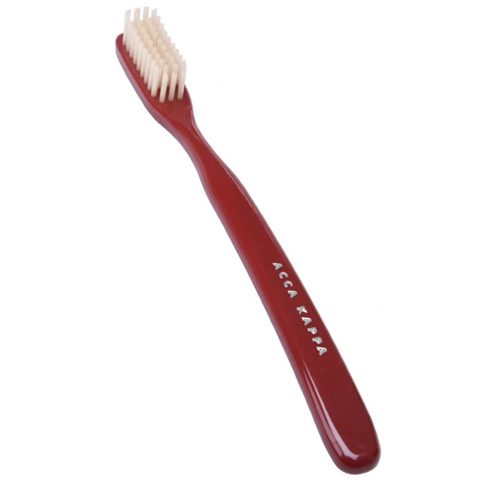 Acca Kappa Cepillo de dientes – Nylon Vintage – Medio – Rojo