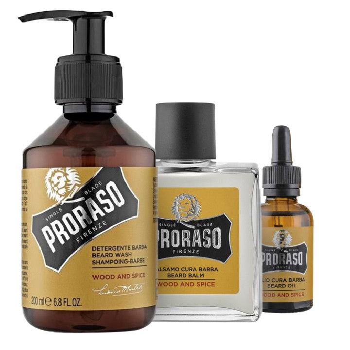 Proraso Set de cuidado de barba – Madera & Especias