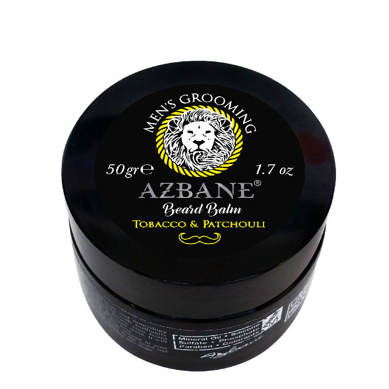 Azbane Bálsamo para barba – Tabaco & Pachulí
