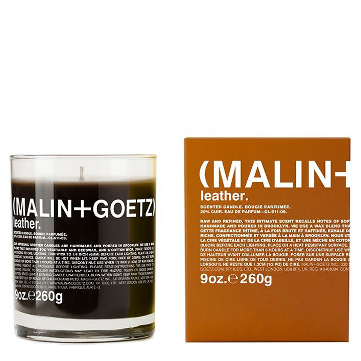 Malin+Goetz Vela perfumada – Cuero
