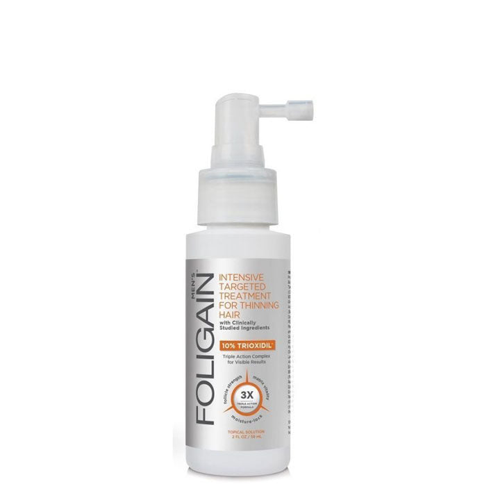 Foligain Fórmula Completa de Triple Acción para el Cabello con Alopecia (10% Trioxidil)