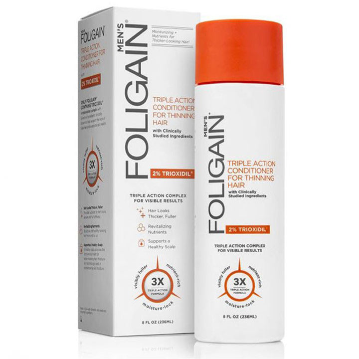 Foligain Acondicionador Triple Action para Cabello con Alopecia (2% Trioxidil)