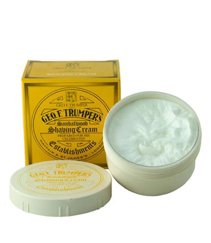 Geo F Trumper Crema de afeitar – Sándalo