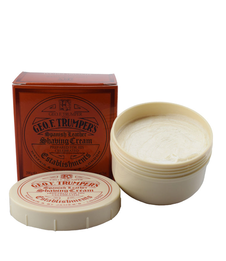 Geo F Trumper Crema de afeitar – Spanish Leather
