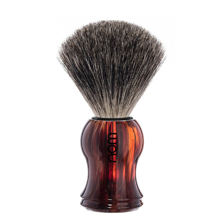 NOM Brocha de afeitar Gustav – Havana – Pure Badger