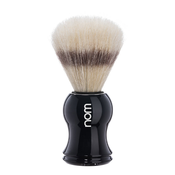 NOM Shaving Brush Gustav – Black – Pure Bristle