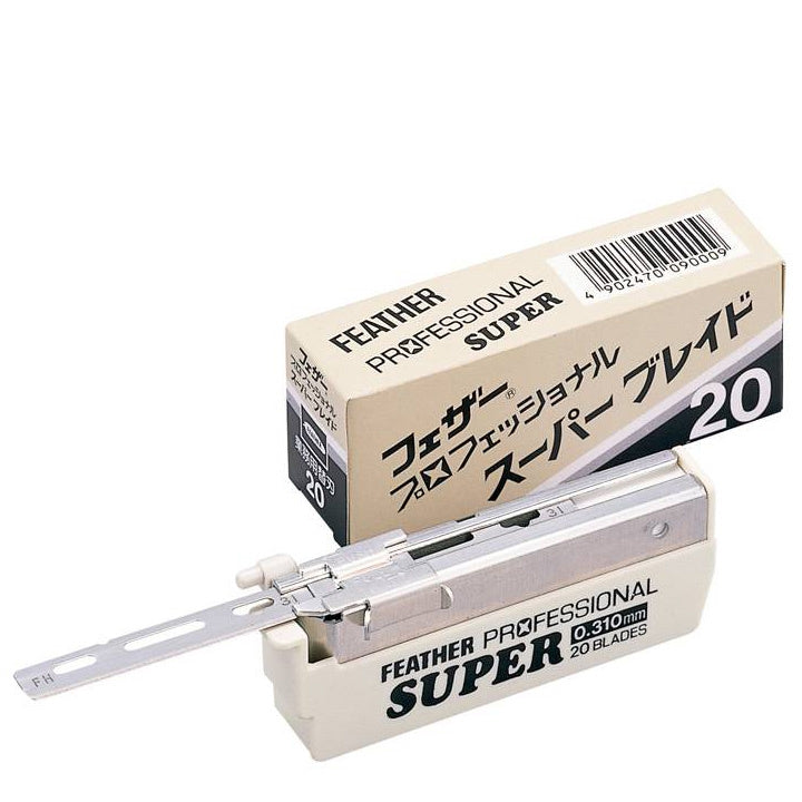 Feather Hojas Super para Shavette