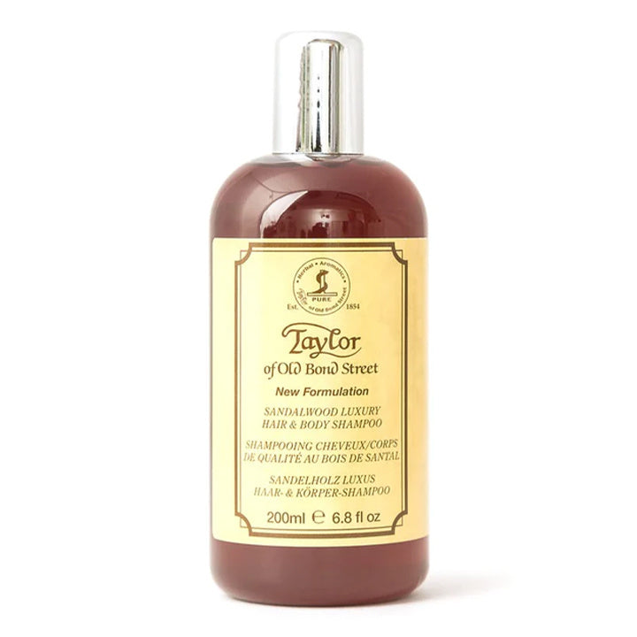 Taylor of Old Bond Street Champú para Cabello y Cuerpo – Sándalo